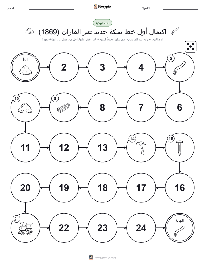 لعبة لف و تحرك
