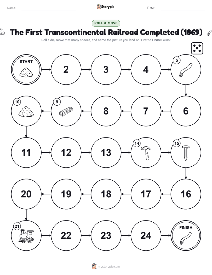 Roll & Move Game