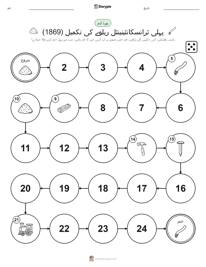 رول اور منتقل کریں کھیل