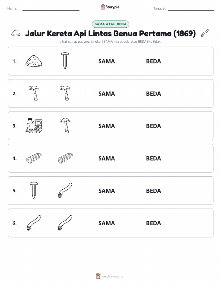 Sama atau Berbeda