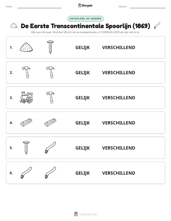 Zelfde of Verschillend