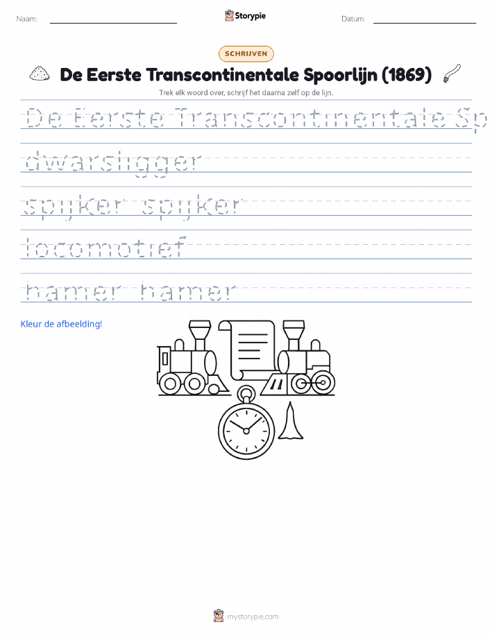 Schrijf Oefening