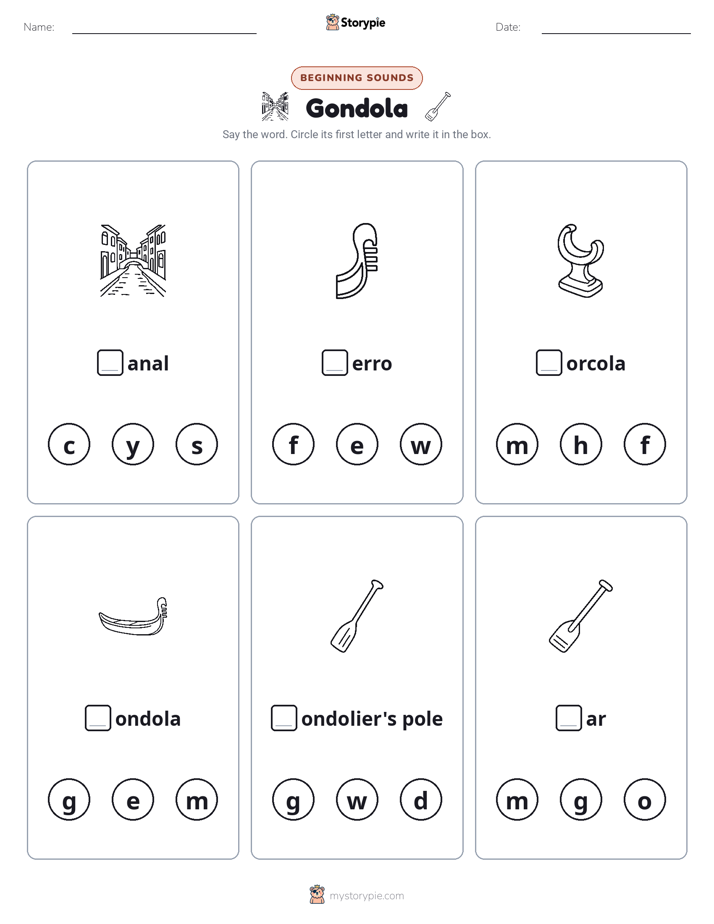 Beginning Sounds