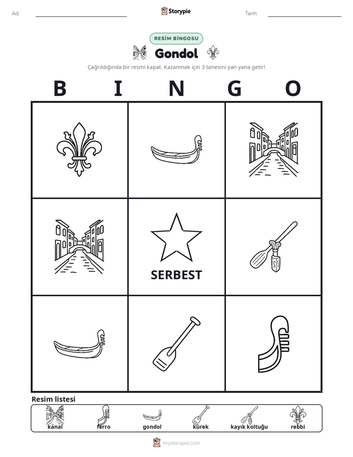 Resim Bingo