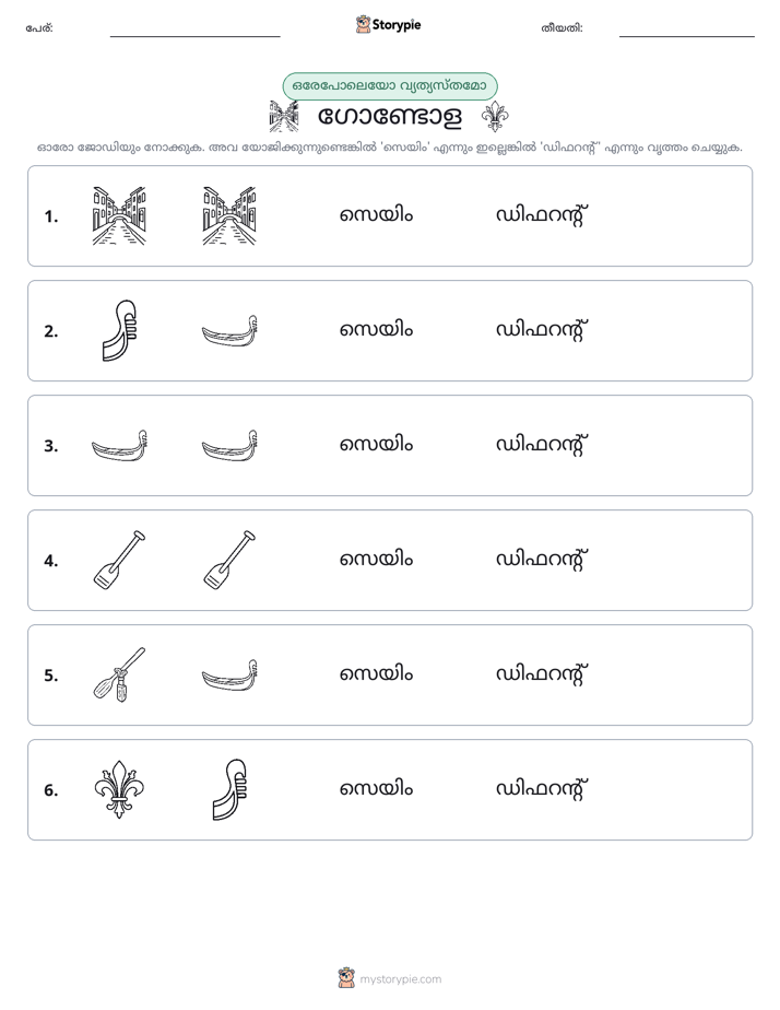 ഒന്നോ വ്യത്യാസമോ