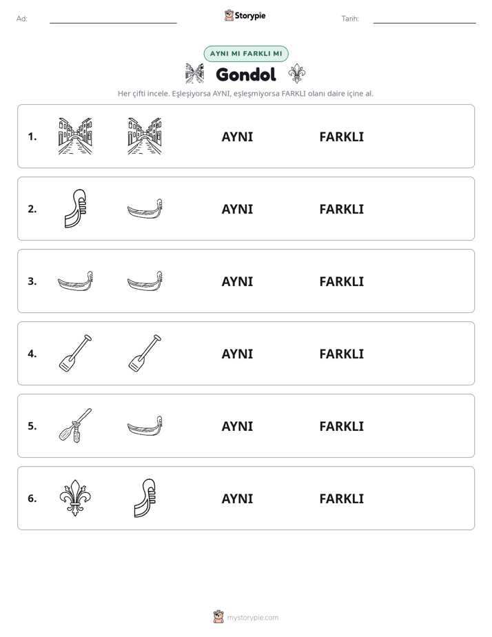 Aynı mı Farklı mı
