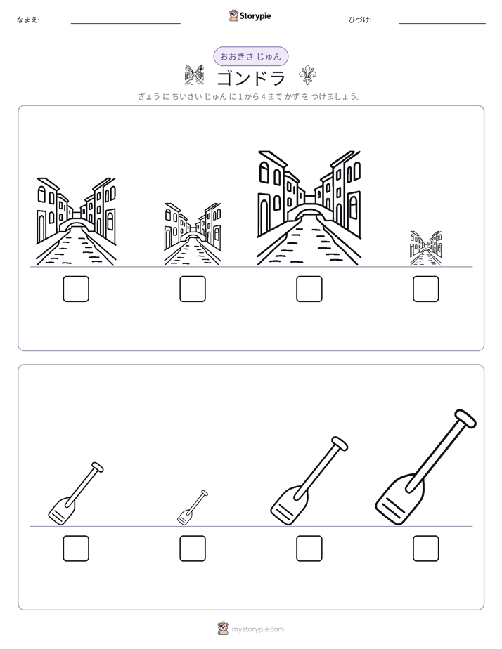 サイズ順