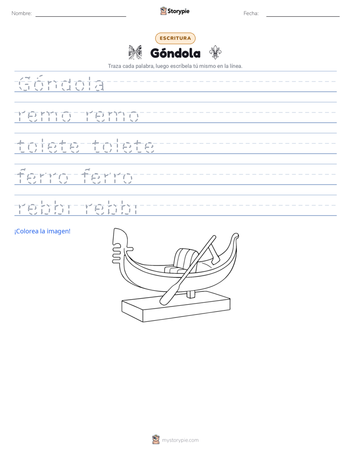 Práctica de Escritura