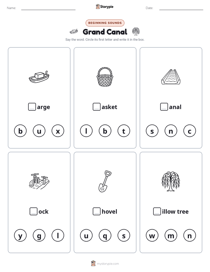 Beginning Sounds
