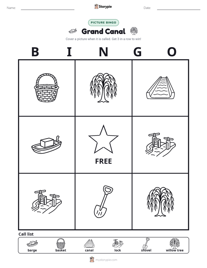 Picture Bingo