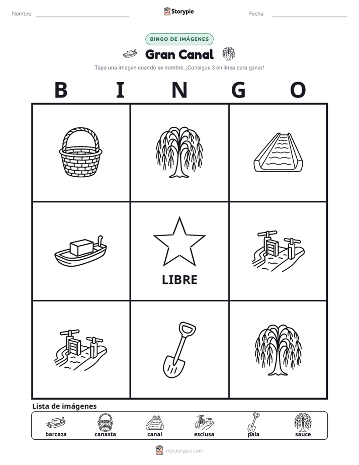 Bingo de Imágenes