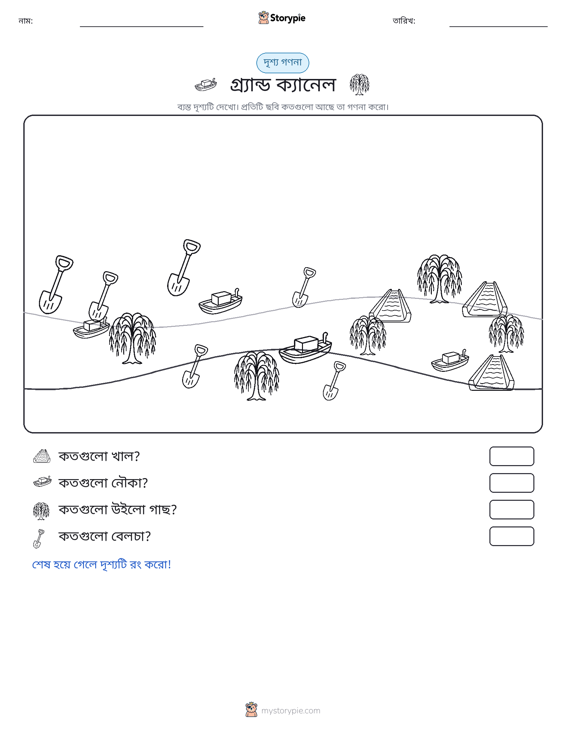 গণনা দৃশ্য