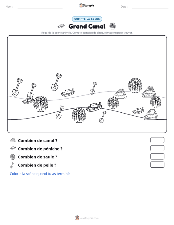 Scène de Comptage