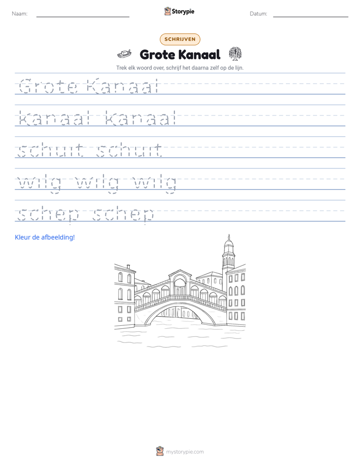 Schrijf Oefening