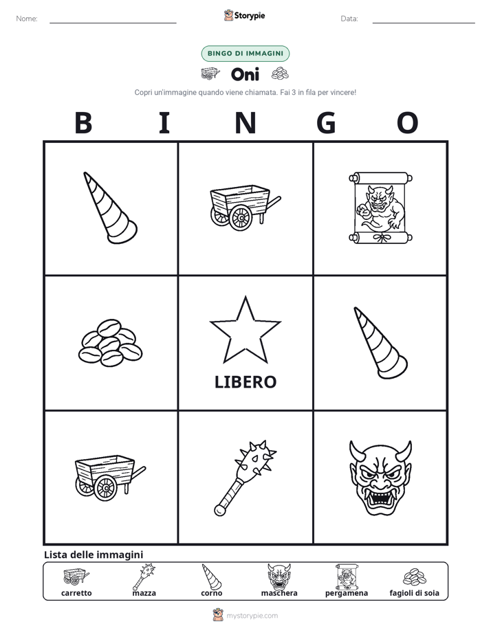 Bingo delle Immagini
