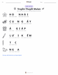 Xem trước tài liệu in sẵn Truyền thuyết Mộc Quế Anh - Trung Quốc