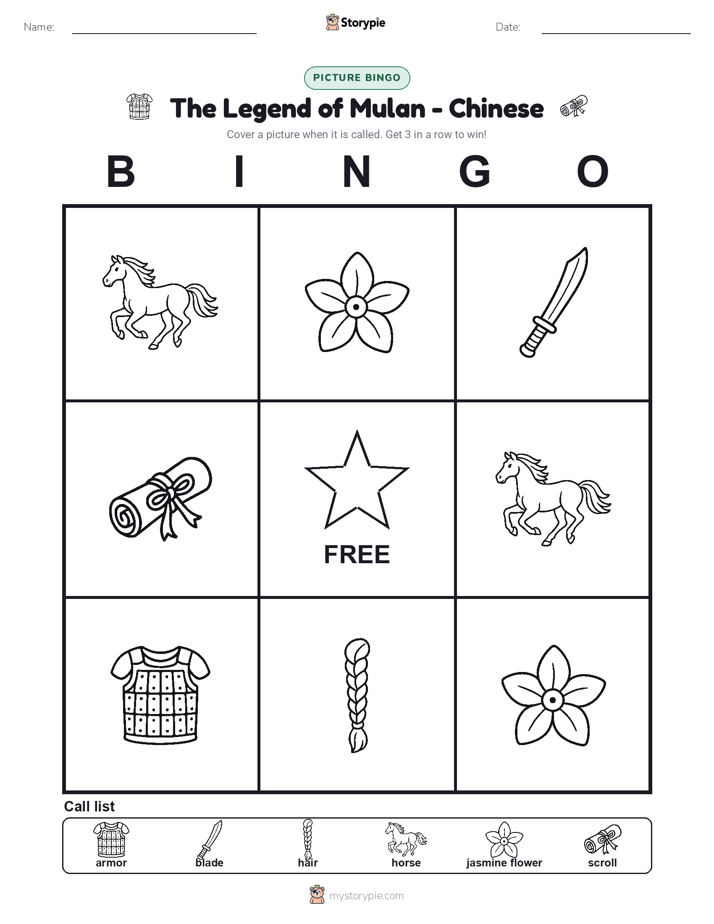 Picture Bingo