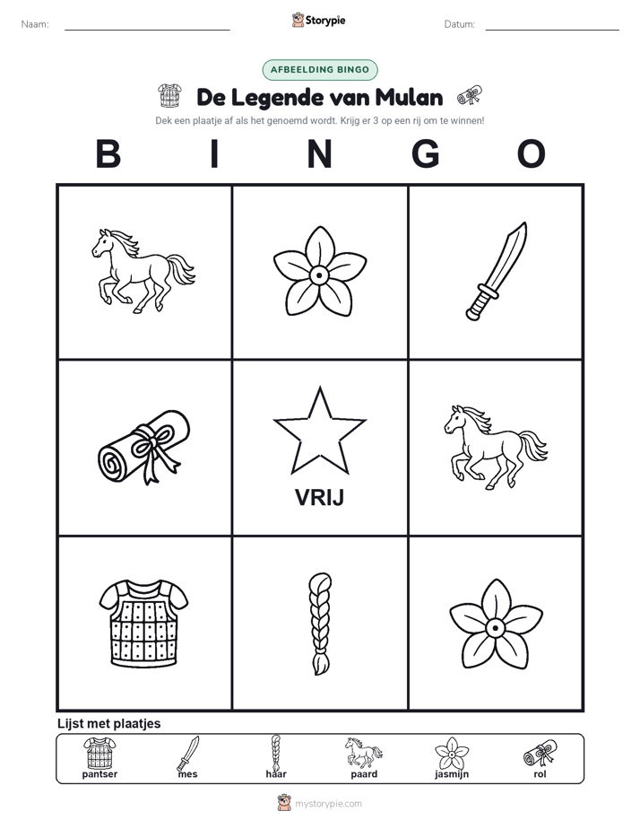 Afbeelding Bingo