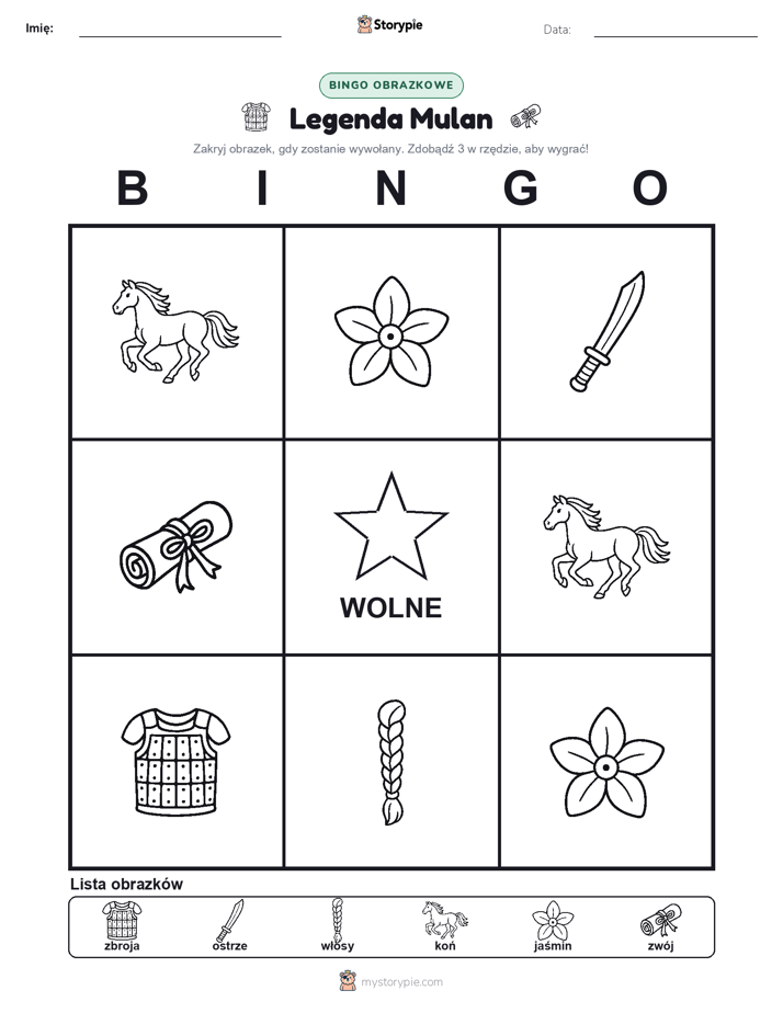 Bingo obrazkowe
