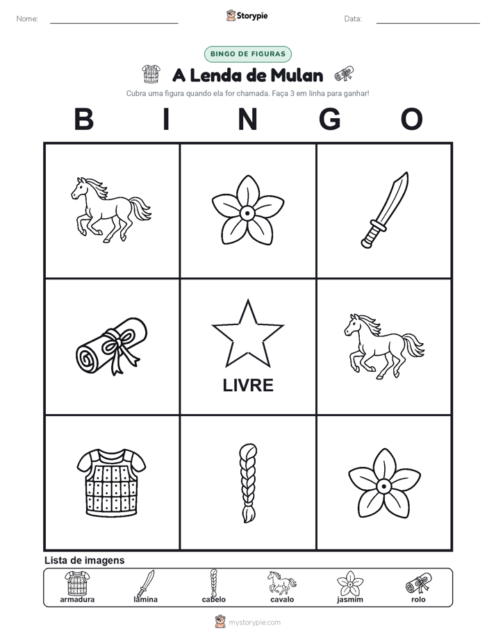 Bingo de Imagens