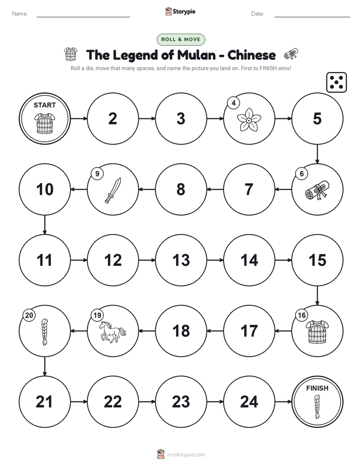 Roll & Move Game