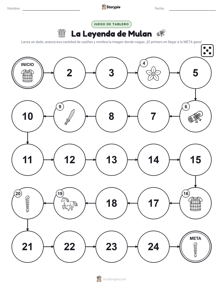 Juego de Rueda y Avanza