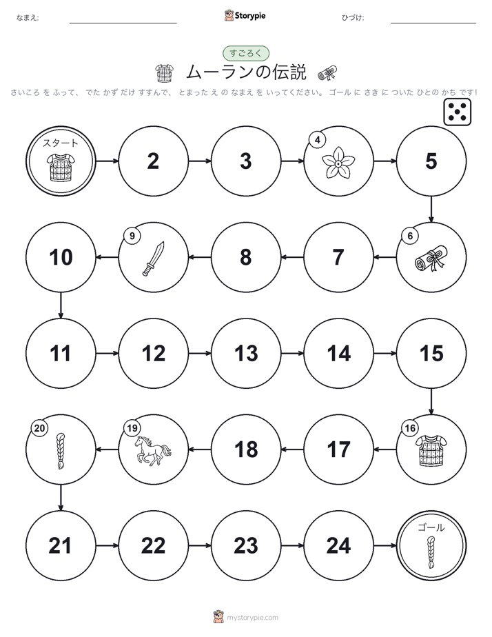 ロール＆ムーブゲーム