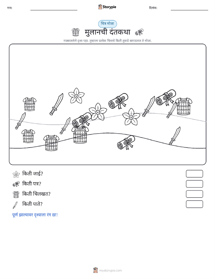 गणना दृश्य
