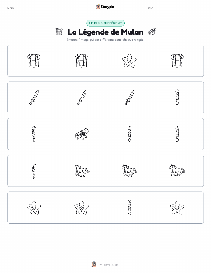 Celui qui ne correspond pas