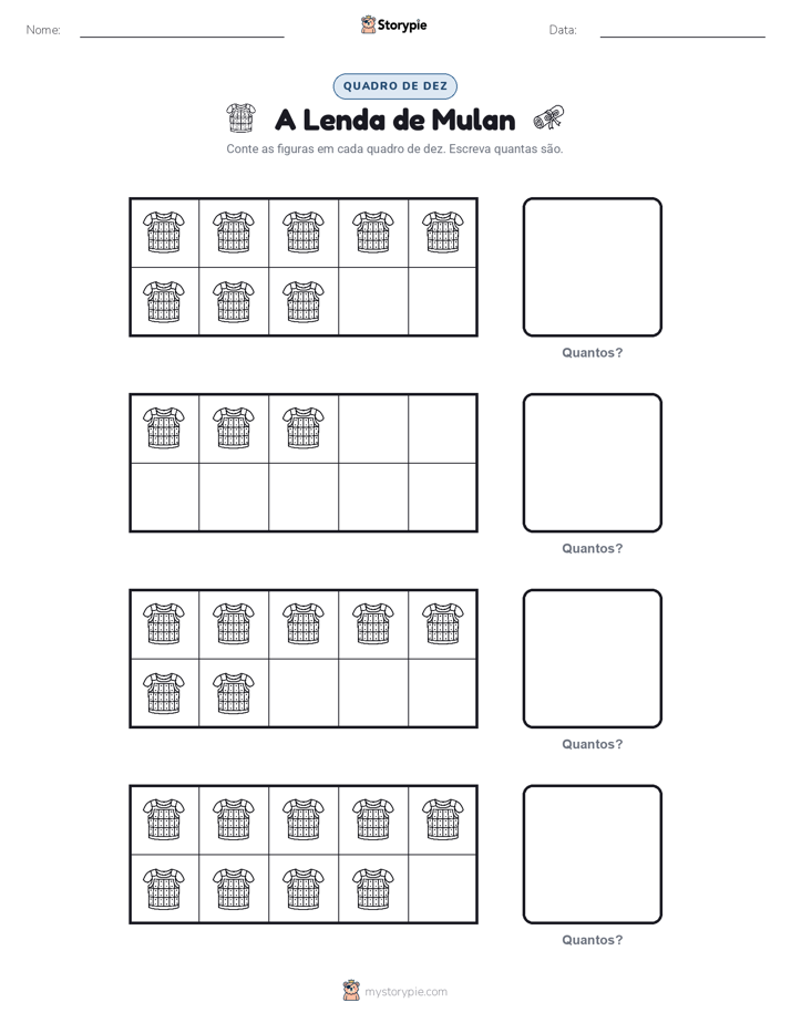 Moldura de Dez