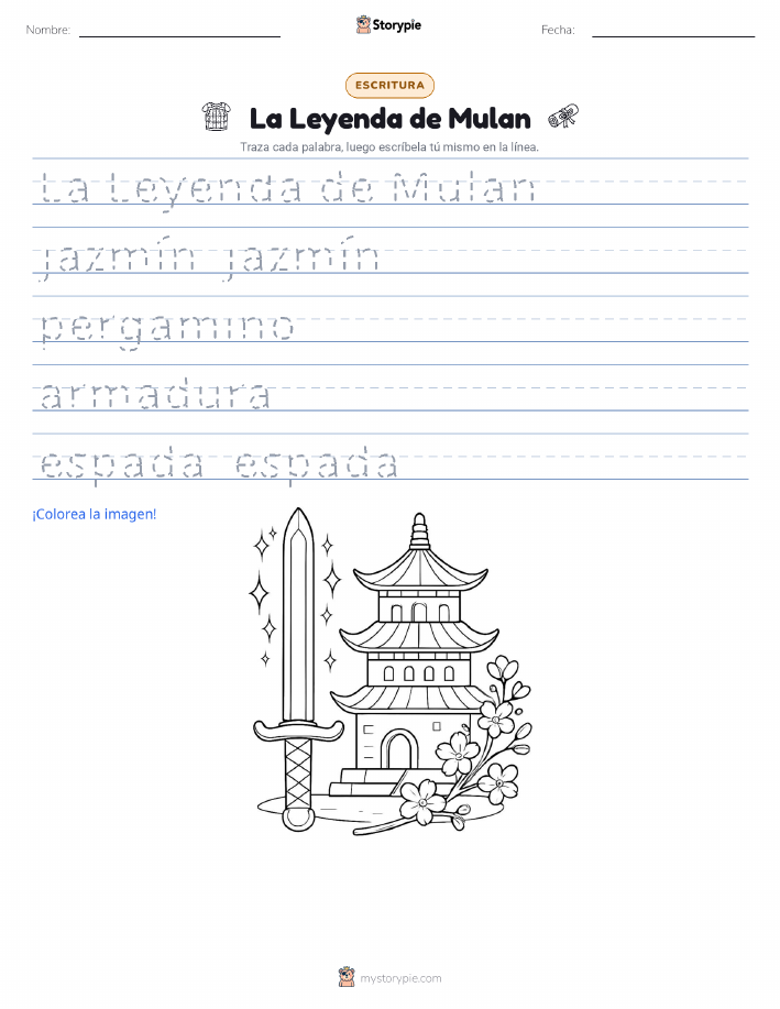 Práctica de Escritura