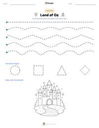 Land of Oz printable worksheet preview