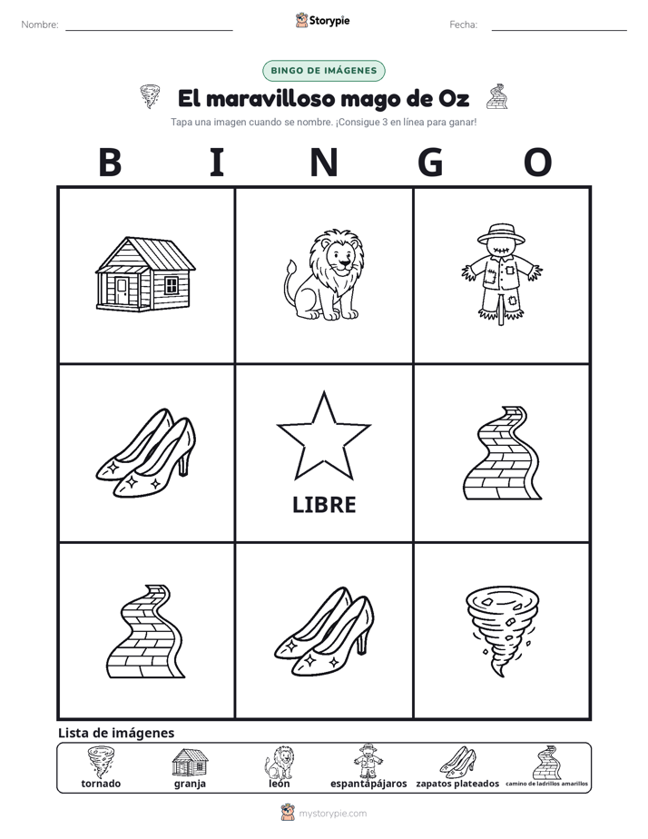 Bingo de Imágenes