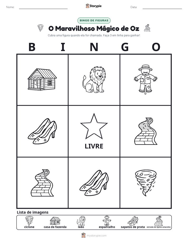 Bingo de Imagens