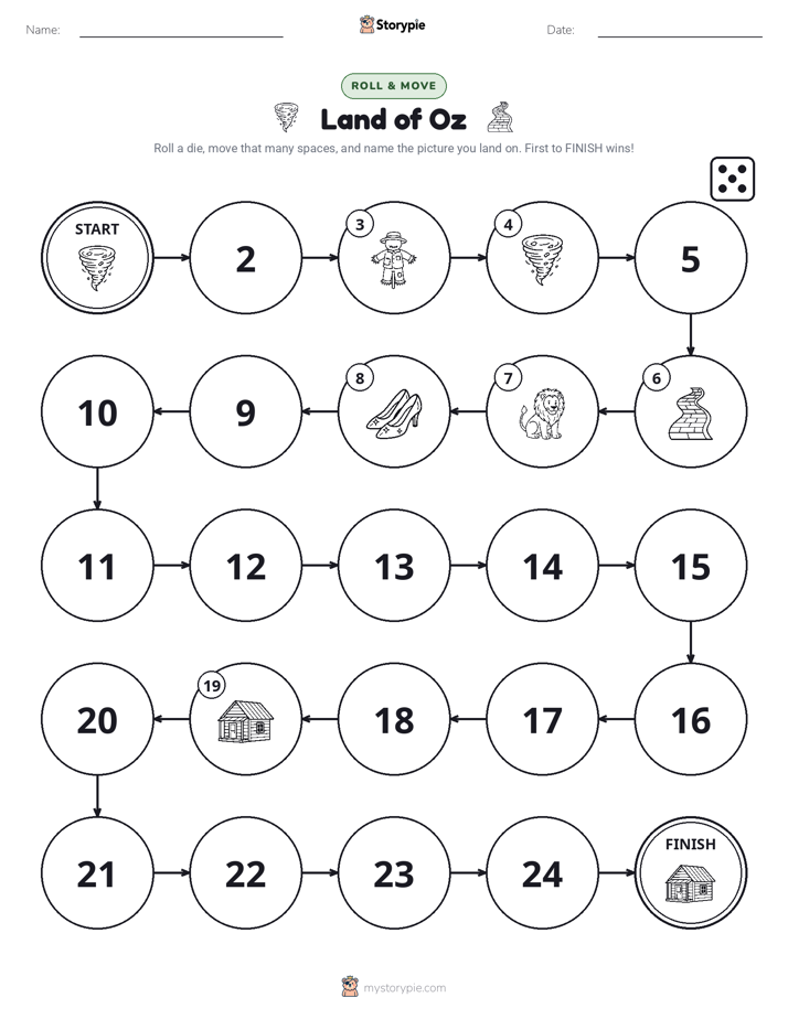 Roll & Move Game