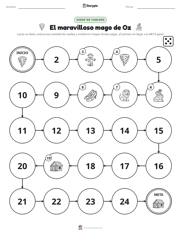 Juego de Rueda y Avanza