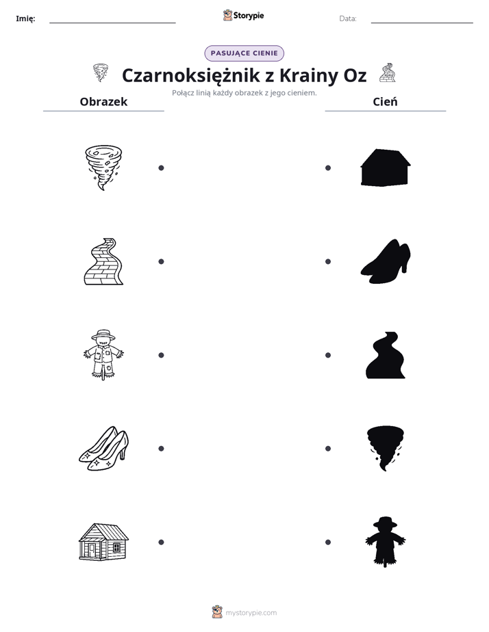 Dopasowanie cieni