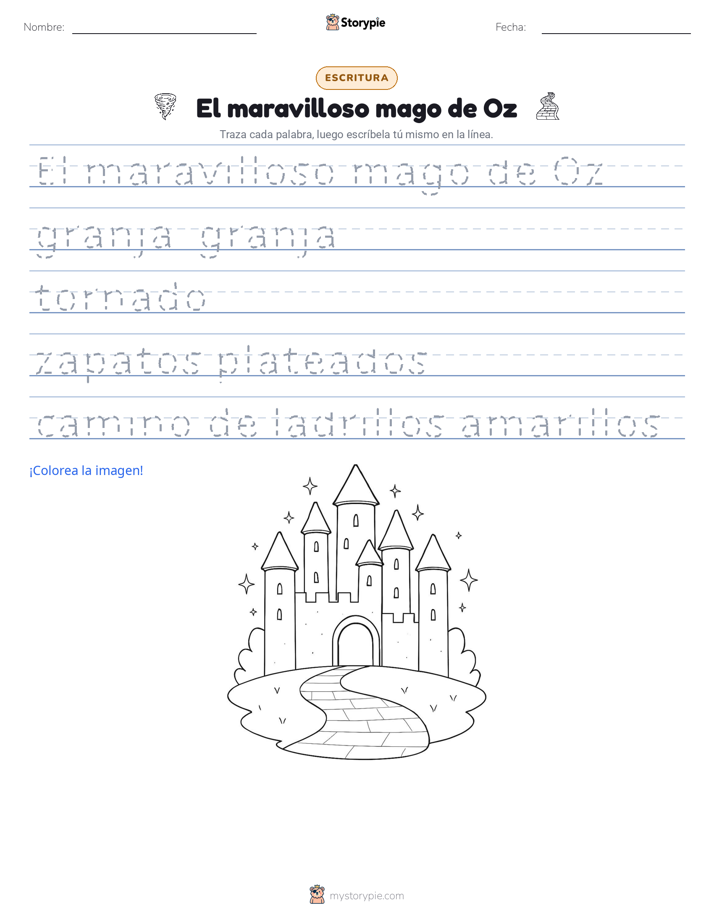 Práctica de Escritura