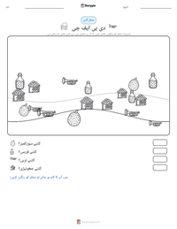 دی بی ایف جی پرنٹ کرنے کے قابل ورکشیٹ کا پیش نظارہ
