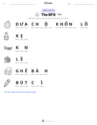 Xem trước tài liệu in sẵn The BFG