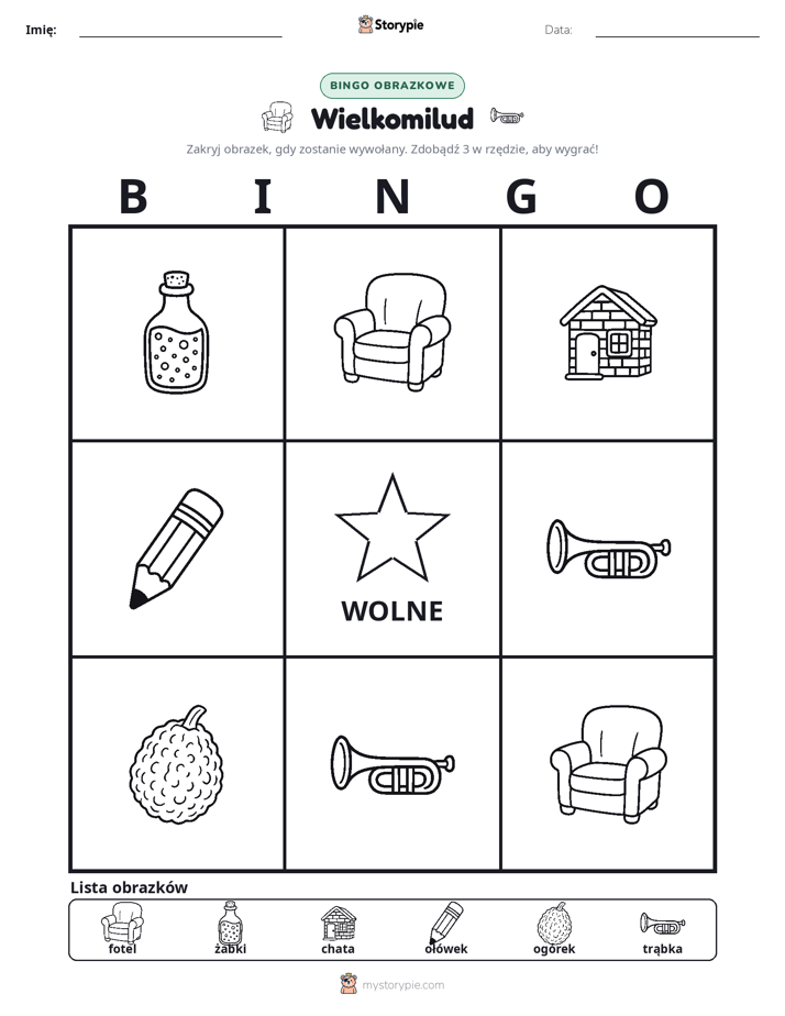 Bingo obrazkowe