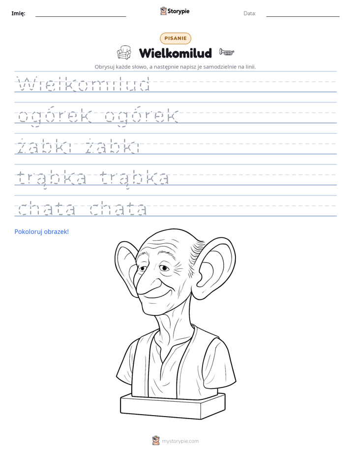 Ćwiczenie Pisania