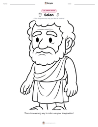 Solon printable worksheet preview