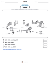 Solon druckbare Arbeitsblatt Vorschau
