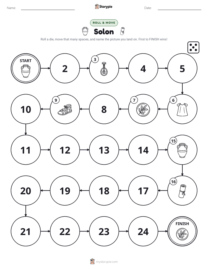 Roll & Move Game