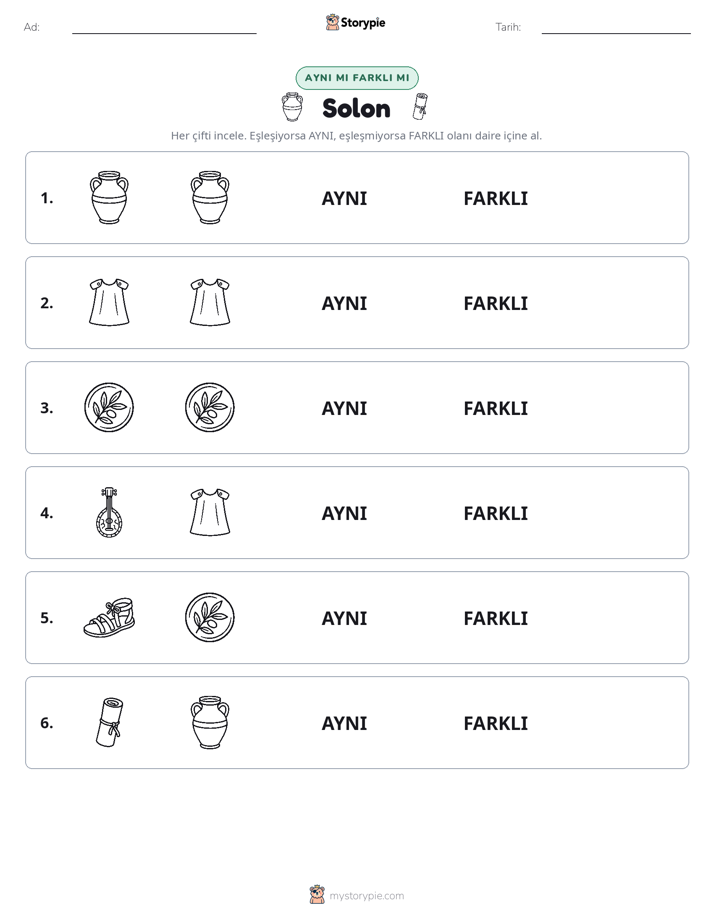 Aynı mı Farklı mı
