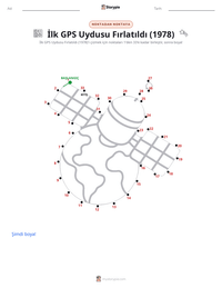 İlk GPS Uydusunun Fırlatılması (1978) yazdırılabilir çalışma sayfası önizlemesi