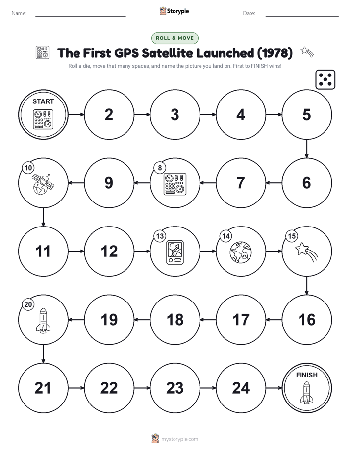 Roll & Move Game