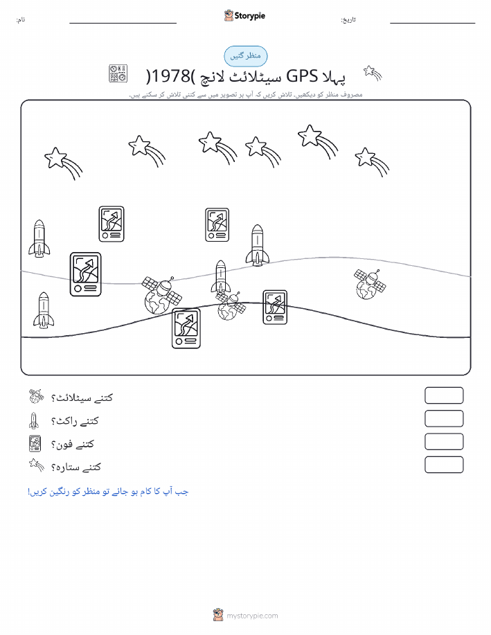 گنتی کا منظر