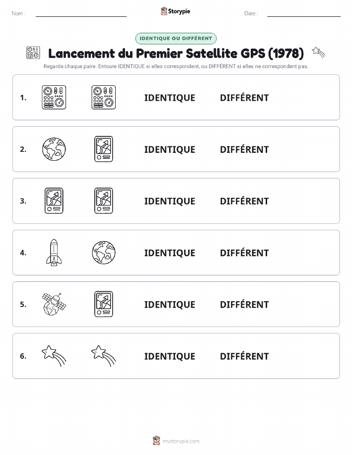 Identique ou Différent